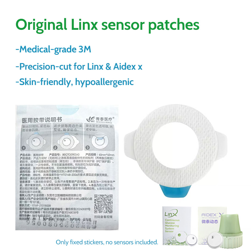 Medical Tape - Plester Sensor Linx Asli, Stiker CGM,