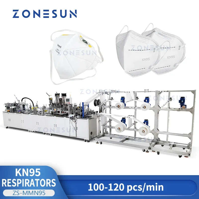 Surgical Mask - Mesin Pembuat Masker Bedah ZONESUN ZS-MMN95