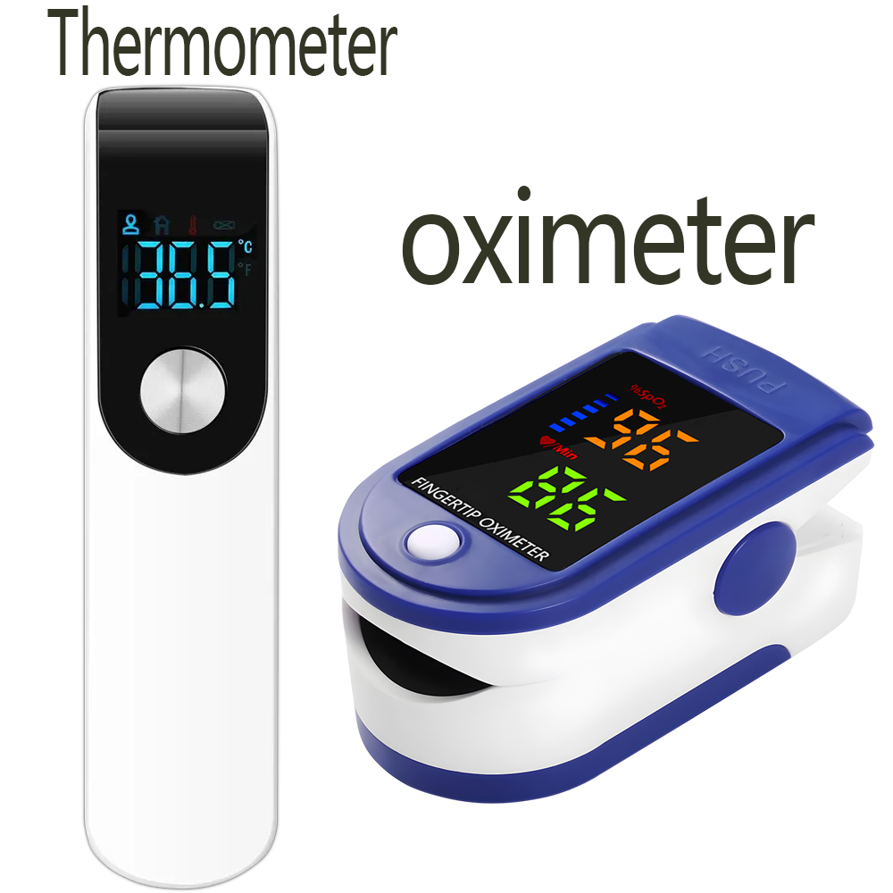 Pulse Oximeter - Termometer Dahi Medis, Oksimeter Pulsa Ujung