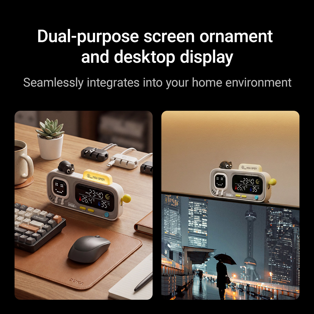 DUKA MOODA Jam Suhu dan Kelemb - Thermometer Digital ulasan dan harga