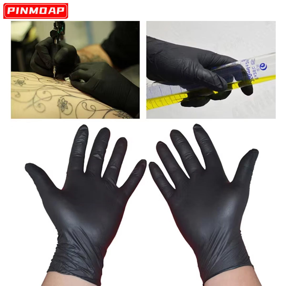 Sarung tangan nitril hitam sek - Medical Gloves ulasan dan harga