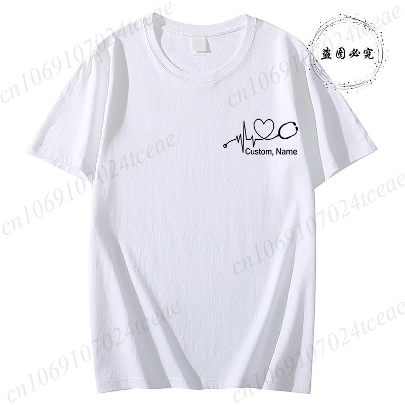 Kaos Perawat Nama Kustom Steto - Stethoscope ulasan dan harga