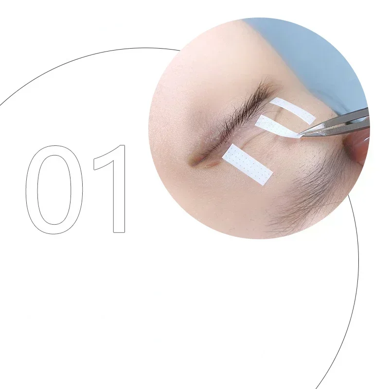 Pita Pengangkat Bulu Mata 4MM, - Medical Tape ulasan dan harga
