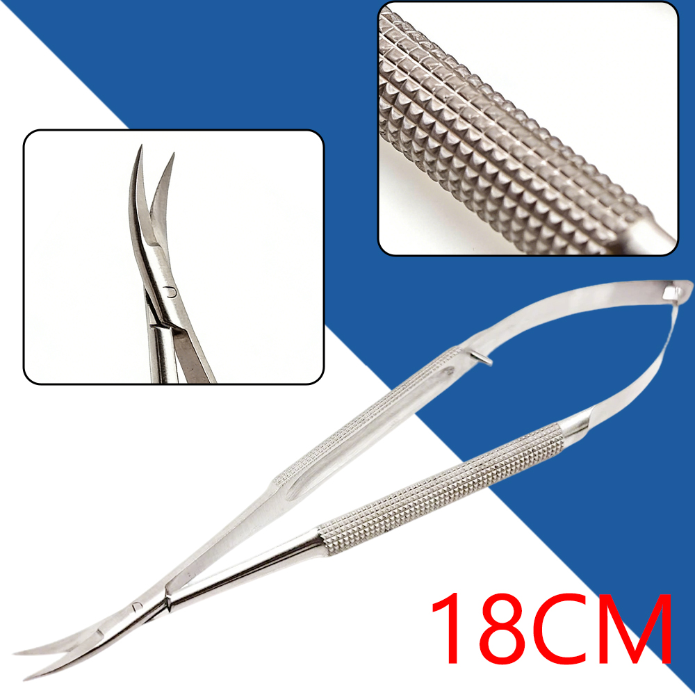Gunting Oftalmik Gaya Castrovi - Medical Scissors ulasan dan harga