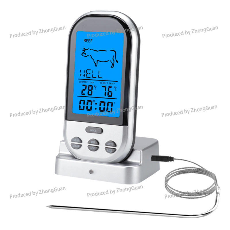 Termometer BBQ Nirkabel dengan - Thermometer Digital ulasan dan harga
