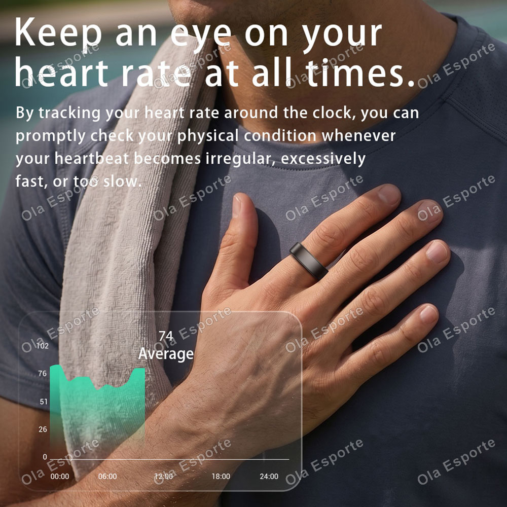 Ola Esporte Cincin Pintar Pria - Blood Pressure Monitor ulasan dan harga