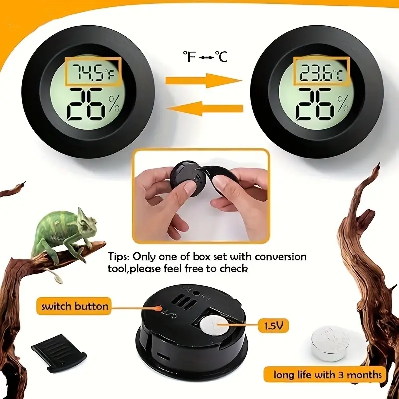 ℉ / ℃   LCD Mini Termometer Di - Thermometer Digital ulasan dan harga