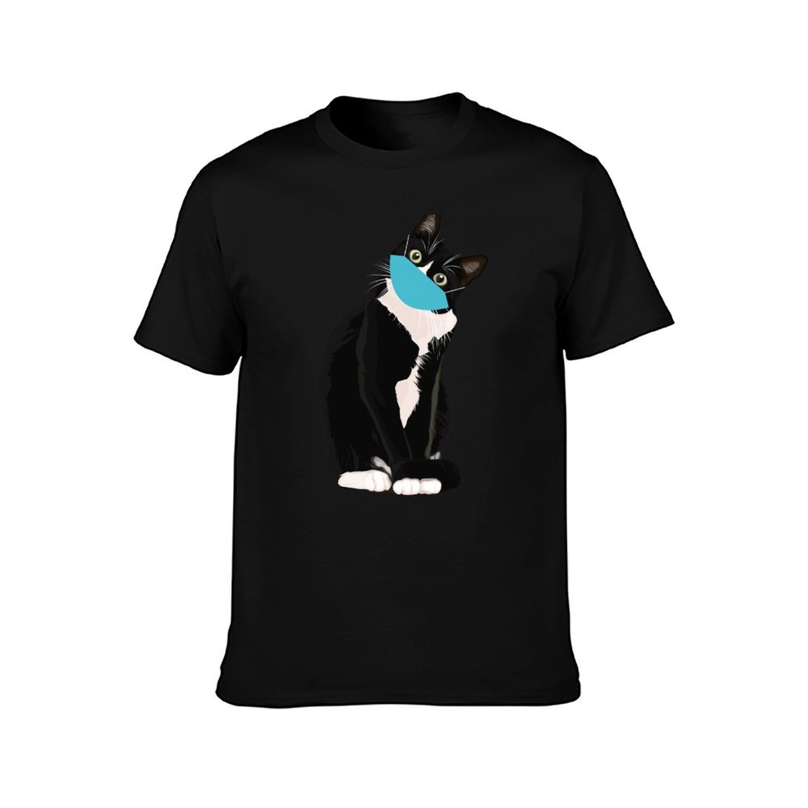 Kaos dengan Gambar Kucing Lucu - Surgical Mask ulasan dan harga