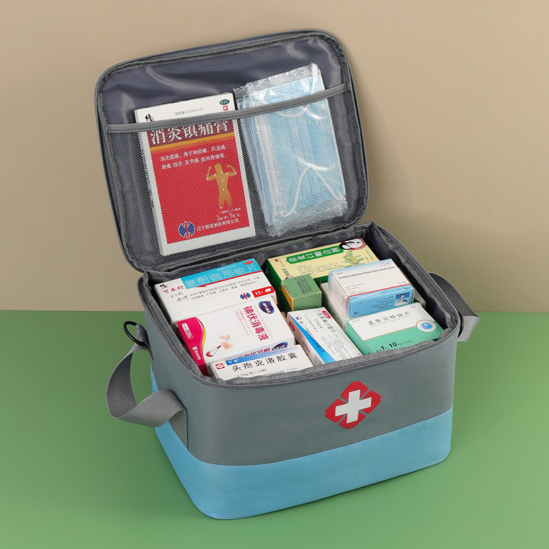 Kotak Obat Rumah Tangga Berkap - First Aid Kit ulasan dan harga
