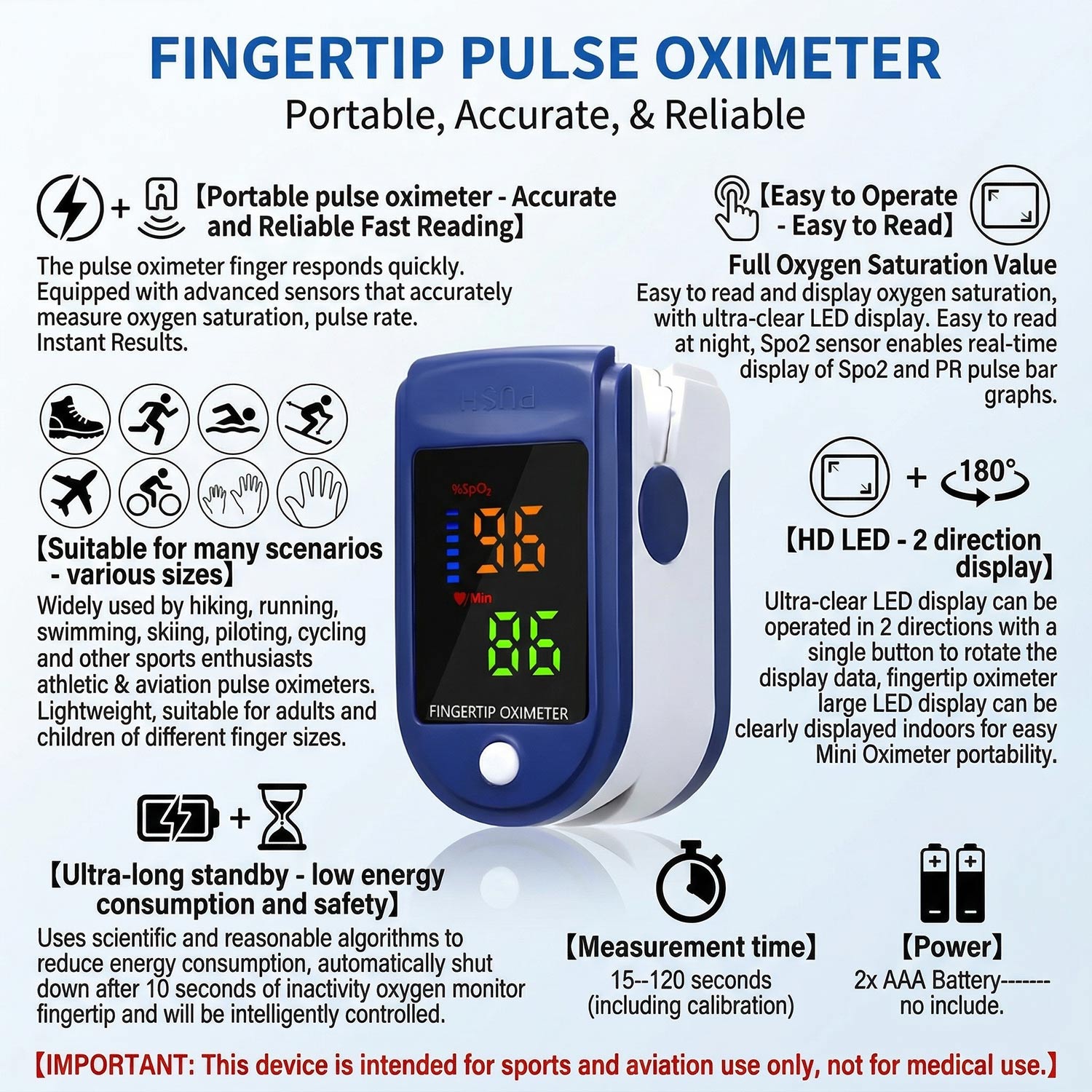 Termometer Dahi Medis, Oksimet - Pulse Oximeter ulasan dan harga